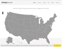 Tablet Screenshot of entitysource.com